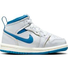 Nike Jordan 1 Mid SE TD - White/Sail/Industrial Blue