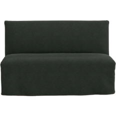 FSC (The Forest Stewardship Council) Benches Birch Lane Ivanka Classic Black Linen Settee Bench 57x37"