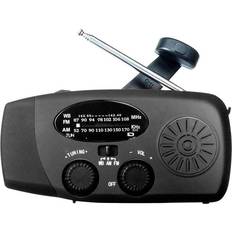FM Nødrado m. håndsving - 2000 mAh