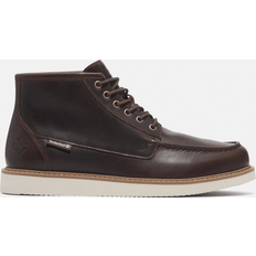 Men - Waterproof Chukka Boots Timberland Newmarket Mid Lace-Up Chukka Boot for Men in Dark Brown, Man, Brown