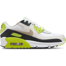 Kinderschuhe Nike Air Max 90 GS - White/Cyber/Dark Smoke Grey/Khaki