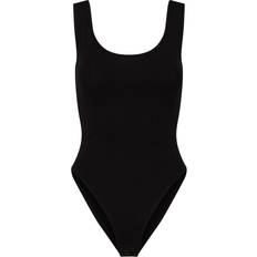 Urban Classics Dam Linnen Urban Classics Tanktop Body Organic Bomull T-shirt - Black