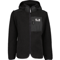 Didriksons Exa Kids' Full-Zip Svart
