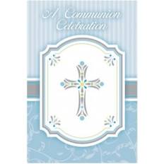 Cards & Invitations Baptism Elegance Blue 20-pack