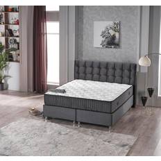 180 cm - Integrierte Aufbewahrung Boxspringbetten Poco Upholstered Etna Boxspringbett 180x200cm