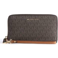 Michael Kors Large Logo Smartphone Wristlet - Brown