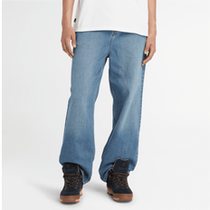 Timberland Men Jeans Timberland Relaxed Jeans with Refibra Technology for Men in Blue, Man, Blue