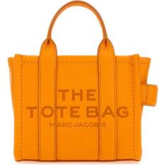 Marc Jacobs The Leather Crossbody Tote Bag - Tangerine