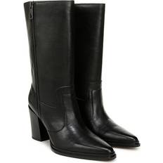 Franco Sarto Women's Jaxon Boot, Black, 9.5M Blackk Leather 9.5M