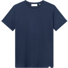 Les Deux Nørregaard Tonal T-shirt, Dark Navy