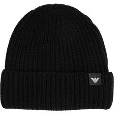 Emporio Armani Accessoires Emporio Armani Beanie - Black