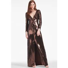 Brown - Evening Gowns Dresses Sachin & Babi Talulla Gown Espresso