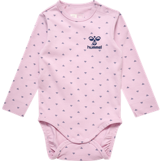 Hummel Bodys Hummel Unisex, Strampler, hmlBEESY BODY L/S, Rosa, 68