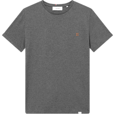 Les Deux XXL T-shirts Les Deux Norregaard T-shirt - Dark Grey Melange