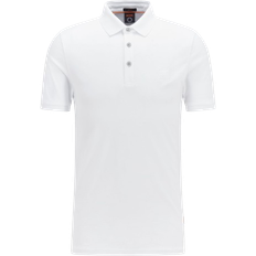 HUGO BOSS Passenger Short Sleeve Polo Shirt - White