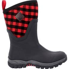 Muck Boot Arctic Sport II Mid Plaid Pull On Black