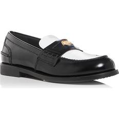 Miu Miu Loafers Miu Miu Women's Color Block Penny Loafers Nero/Bianco 9.5 EU