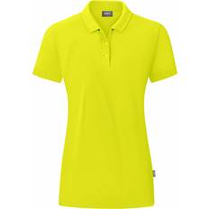 3XL - Unisex Hemden JAKO Organic Poloshirt Damen lime Gelb