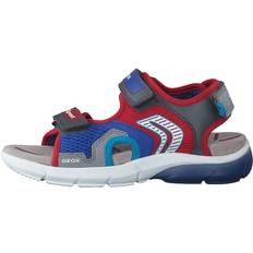 Geox Kinderschuhe Geox Flexyper Boy Sandal - Grey/Red