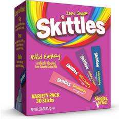 Drink Mixes Skittles To Go Wild Berry Variety Pack 2.9oz 30 1