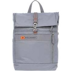 Piquadro backpack ca4451bio men's recycled nylon grey