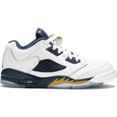 Yellow Basketball Shoes Children's Shoes Jordan 5 Retro Low Dunk GS