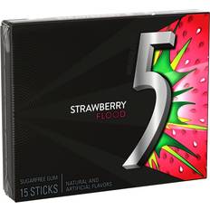 Vegetarian Chewing Gums 5 Gum Strawberry Flood Sugarfree Chewing Gum 14.3oz 15pcs 10pack