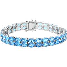 Effy Bracelets Effy Sterling Silver Blue Topaz Bracelet One Size