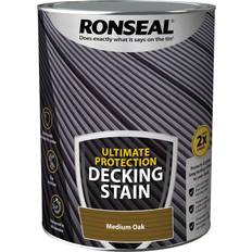 Ronseal Ultimate Protection Decking Woodstain Medium Oak 5L