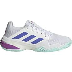 Adidas Barricade 13 Tennis Schoenen - Cloud White/Cobalt Blue/Purple Burst