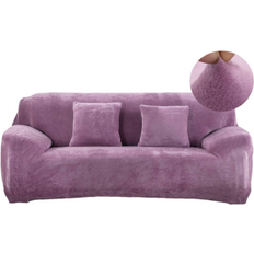 Purple Loose Covers Chronus Thick Protector Loose Sofa Cover Purple