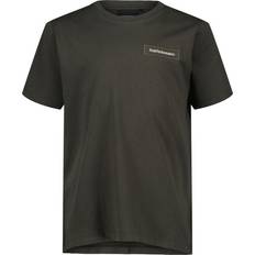 Peak Performance T-shirts Barnkläder Peak Performance Logo Tee JR t-shirt OLIVE EXTREME Barn