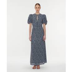 Lila - Mesh Klänningar ROTATE Birger Christensen Puff Sleeve Sequin Dress Dam Klänningar