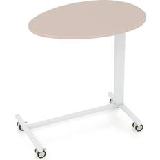 Pink Writing Desks Costway Mobile Standing Writing Desk