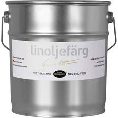 Ottosson linoljefärg Ottosson Linseed Oil Väggfärg White Titanium-Zinc 3L