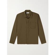 Nylon Shirts Theory Lucas Ossendrijver Nylon Shirt Men Green