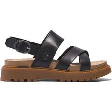 Timberland Clairemont Way Backstrap Sandal - Black Full Grain
