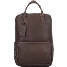 Brown - Leather Backpacks COWBOYSBAG LAPTOP BAG FONTHILL 15.6-Coffee