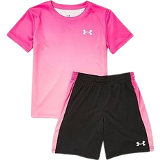 Under Armour Fade T-shirt/Shorts Set - Pink