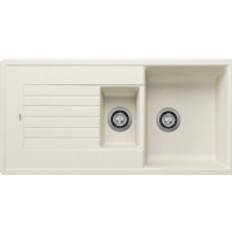 Kitchen Sinks Blanco Zia 1.5 Bowl Inset Kitchen Sink 202mm H x 500mm W x 1000mm L