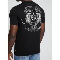 Guess Mies Vaatteet Guess Back Print T-Shirt Black