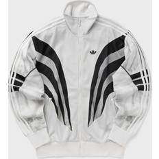 Blanc - Homme Pulls Adidas Premium Print Track Top - Cloud White