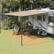 VidaXL Outdoor Equipment vidaXL Zeltteppich Sandfarbe 250x550 cm HDPE