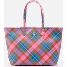 Totes & Shopping Bags Vivienne Westwood Colette Printed Faux Leather Tote Bag Pink