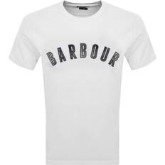 Barbour M T-shirts Barbour Ancroft T Shirt White