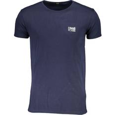 Crew Neck T-shirt Med Print - Blue