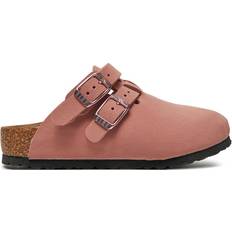 Birkenstock Sandaler Birkenstock Kay Kids Birkibuc Pink Narrow - Narrow