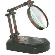 Magnifiers & Loupes Aftermarket 4" magnifying glass magnifier on stand nautical
