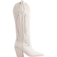 51 ½ Hohe Stiefel Bronx Cowboy New-Kole - White