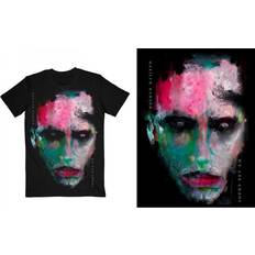 Marilyn Manson Marilyn Manson Unisex Adult We Are Chaos Cover Cotton T-Shirt